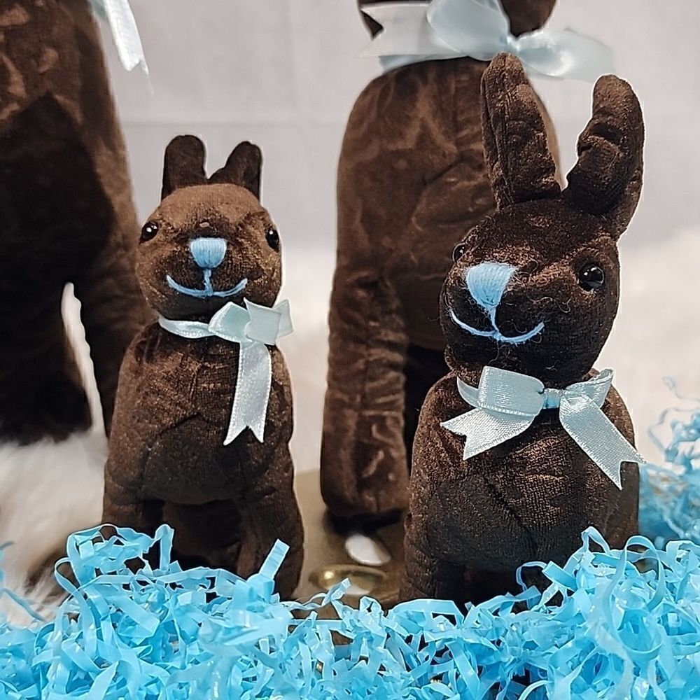 Plush Bunny Family 